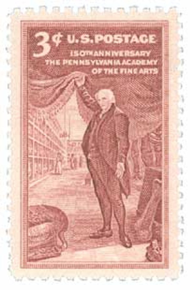 # 1064 - 1955 3¢ Pennsylvania Academy
