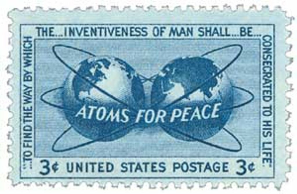 1955 3¢ Atoms for Peace