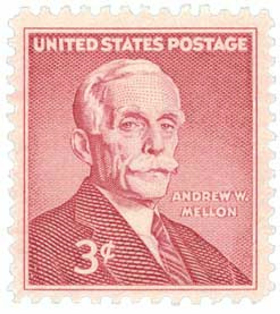 #1072 - 1955 3¢ Andrew W. Mellon