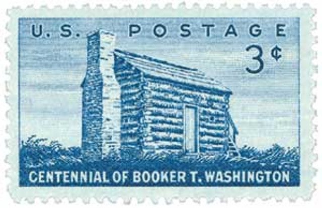 #1074 - 1956 3c Booker T. Washington