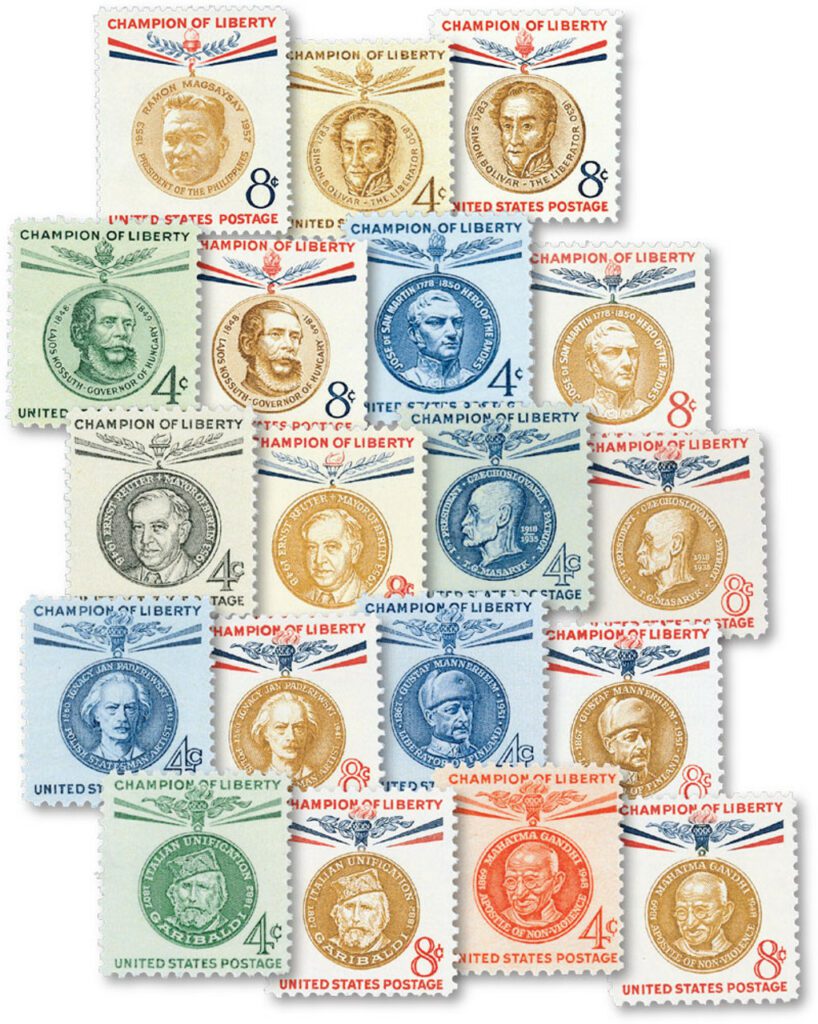 Complete Set, 1957-61 Champions of Liberty Series