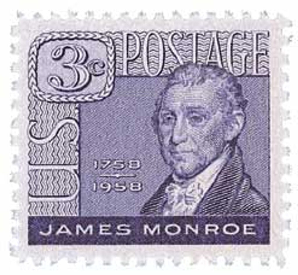 # 1105 - 1958 3¢ James Monroe