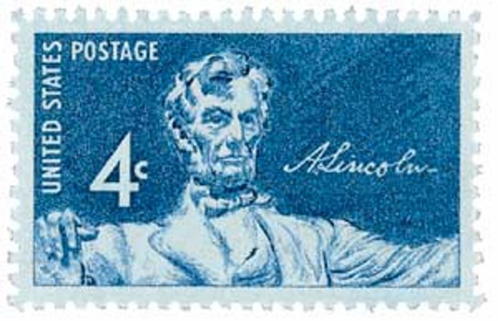 1959 4¢ Statue of Lincoln