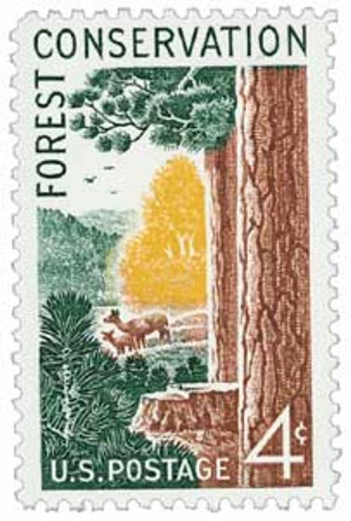 1958 4¢ Forest Conservation