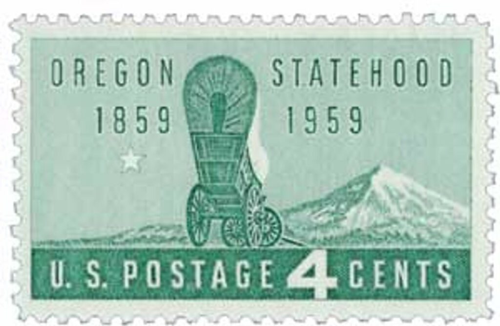 1959 4¢ Oregon Statehood