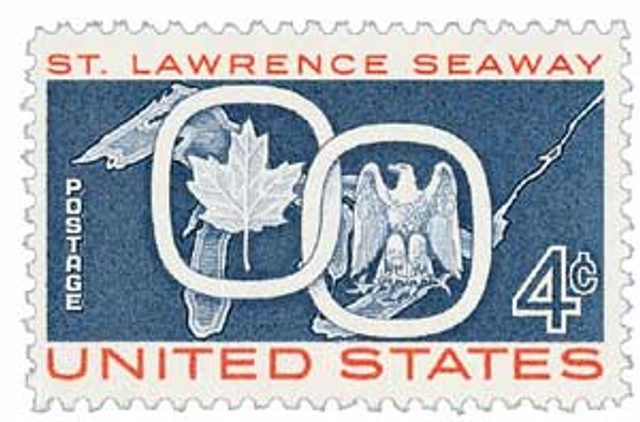 #1131 - 1959 4c St. Lawrence Seaway