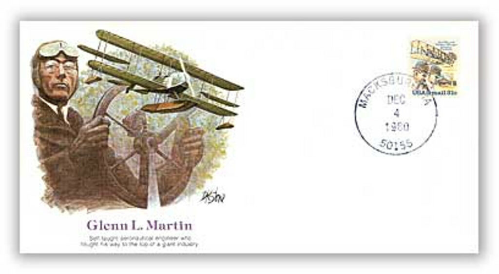 1980 POF Glenn L. Martin Commemorative Cover