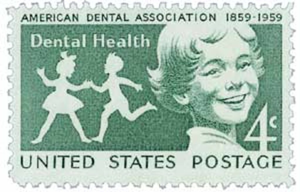 1959 4¢ American Dental Association, Dental Health