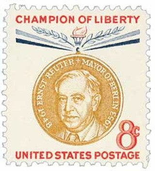 1959 8¢ Ernst Reuter