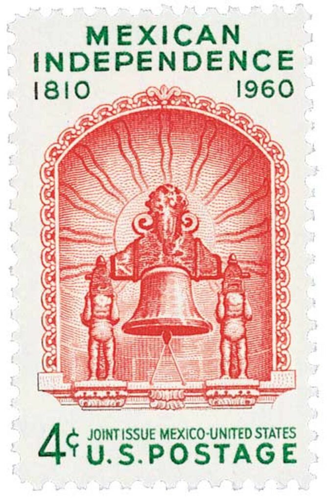 1960 4¢ Mexican Independence