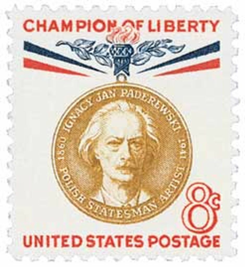 1960 8¢ Ignacy Paderewski