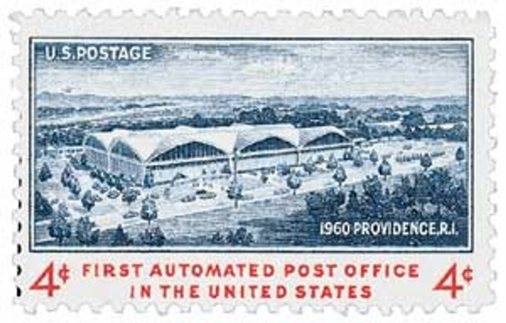 # 1164 - 1960 4c First Automated Post Office