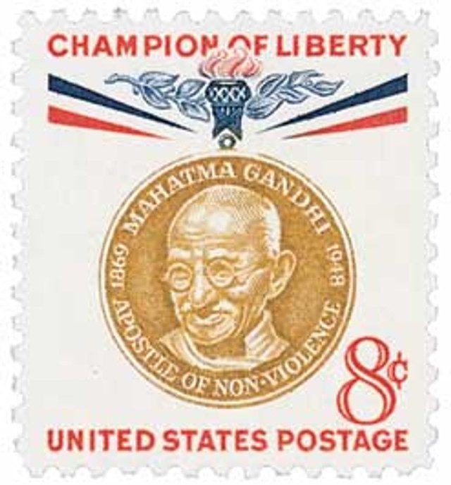 1961 8¢ Mahatma Gandhi