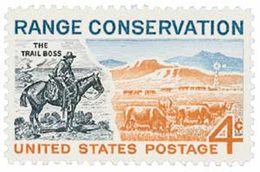 #1176 - 1961 4c Range Conservation