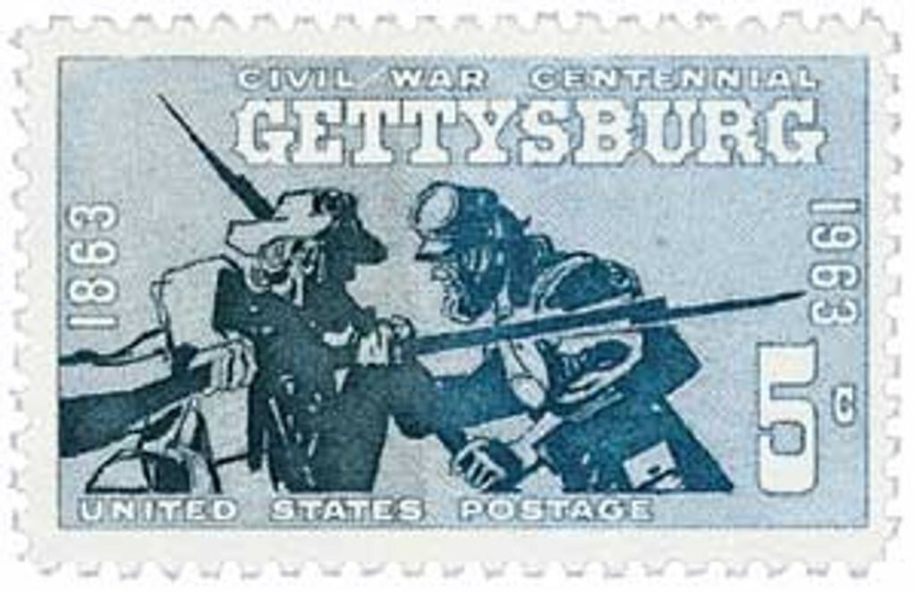 1963 5¢ Civil War Centennial: Battle of Gettysburg