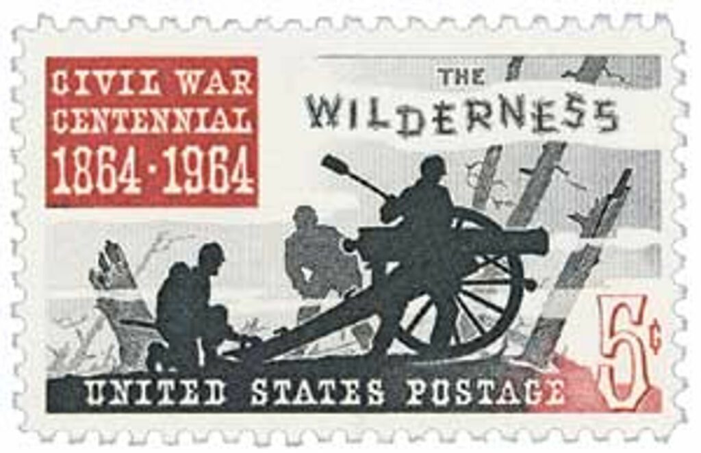 1964 5¢ Civil War Centennial: Battle of the Wilderness