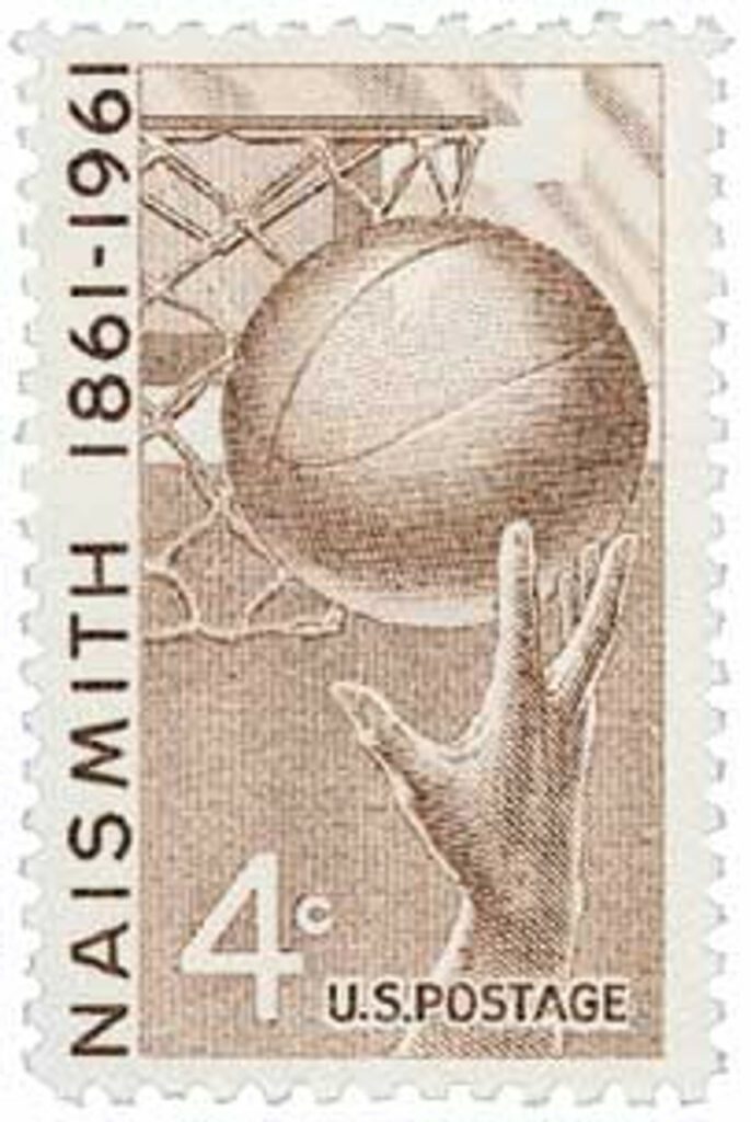 # 1189 - 1961 4c Basketball, Naismith 100th Birth Anniversary