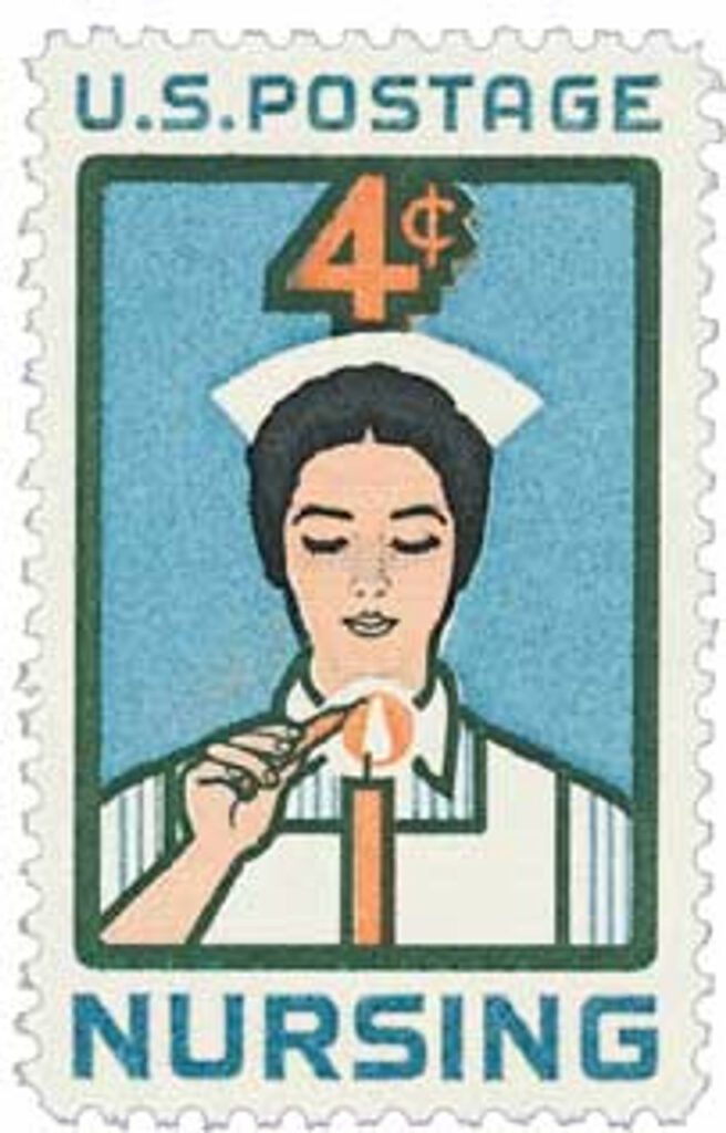 # 1190 - 1961 4c Nursing