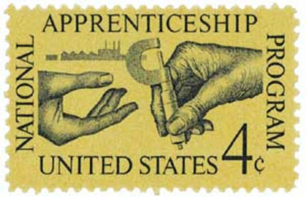 1962 4¢ National Apprenticeship Act