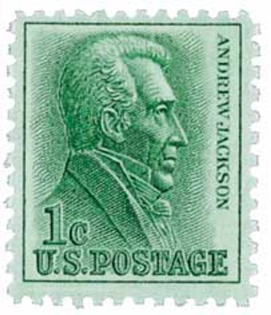 1963 1¢ Andrew Jackson