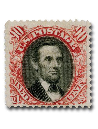 1869 90¢ Lincoln Pictorial