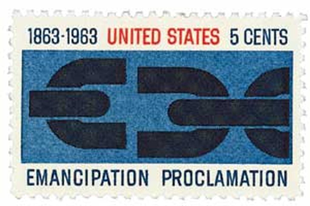 # 1233 - 1963 5c Emancipation Proclamation