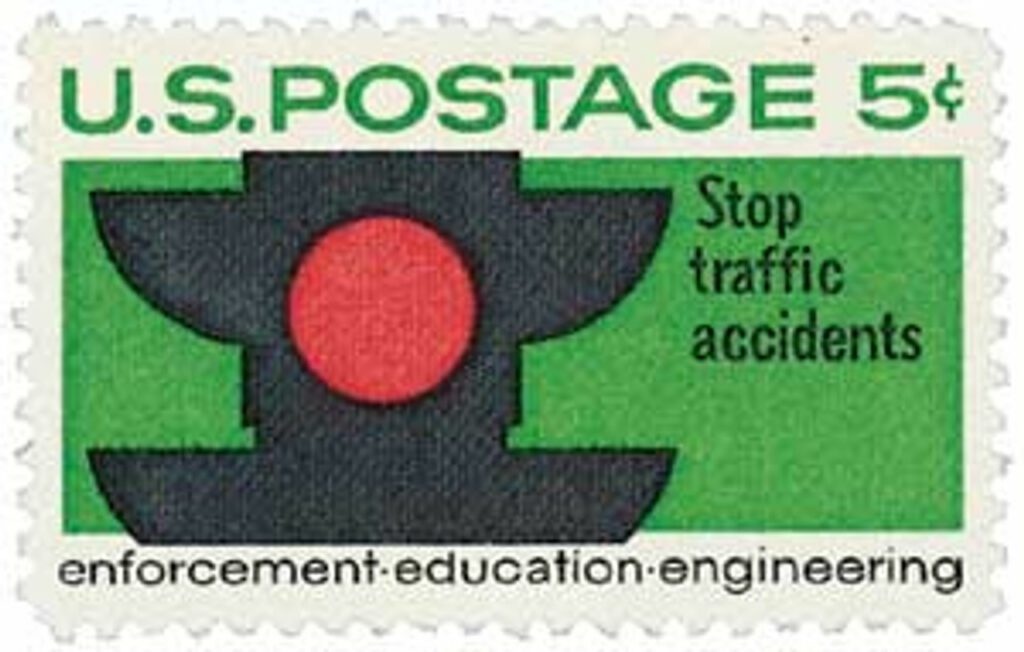 1965 5¢ Traffic Safety