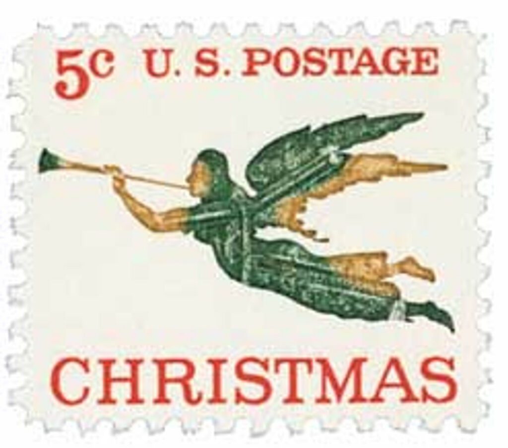 # 1276 - 1965 5c Christmas Angel