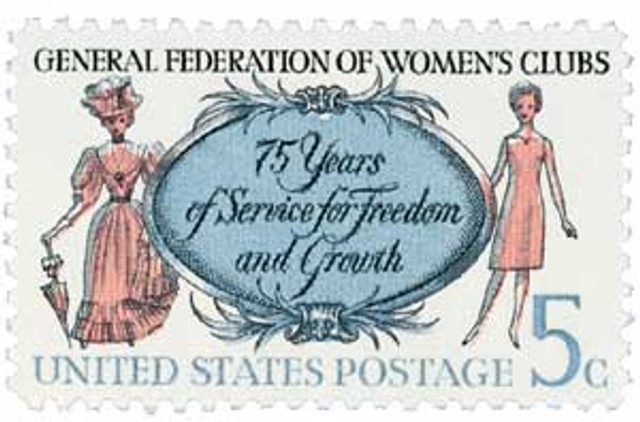 #1316 - 1966 5c General Federation of Women's Clubs