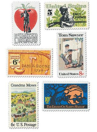 Complete Set of 5, 1966-74 American Folklore