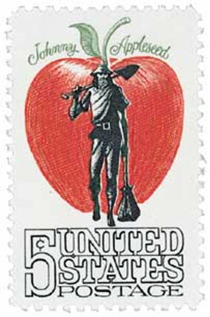 1966 5¢ Johnny Appleseed