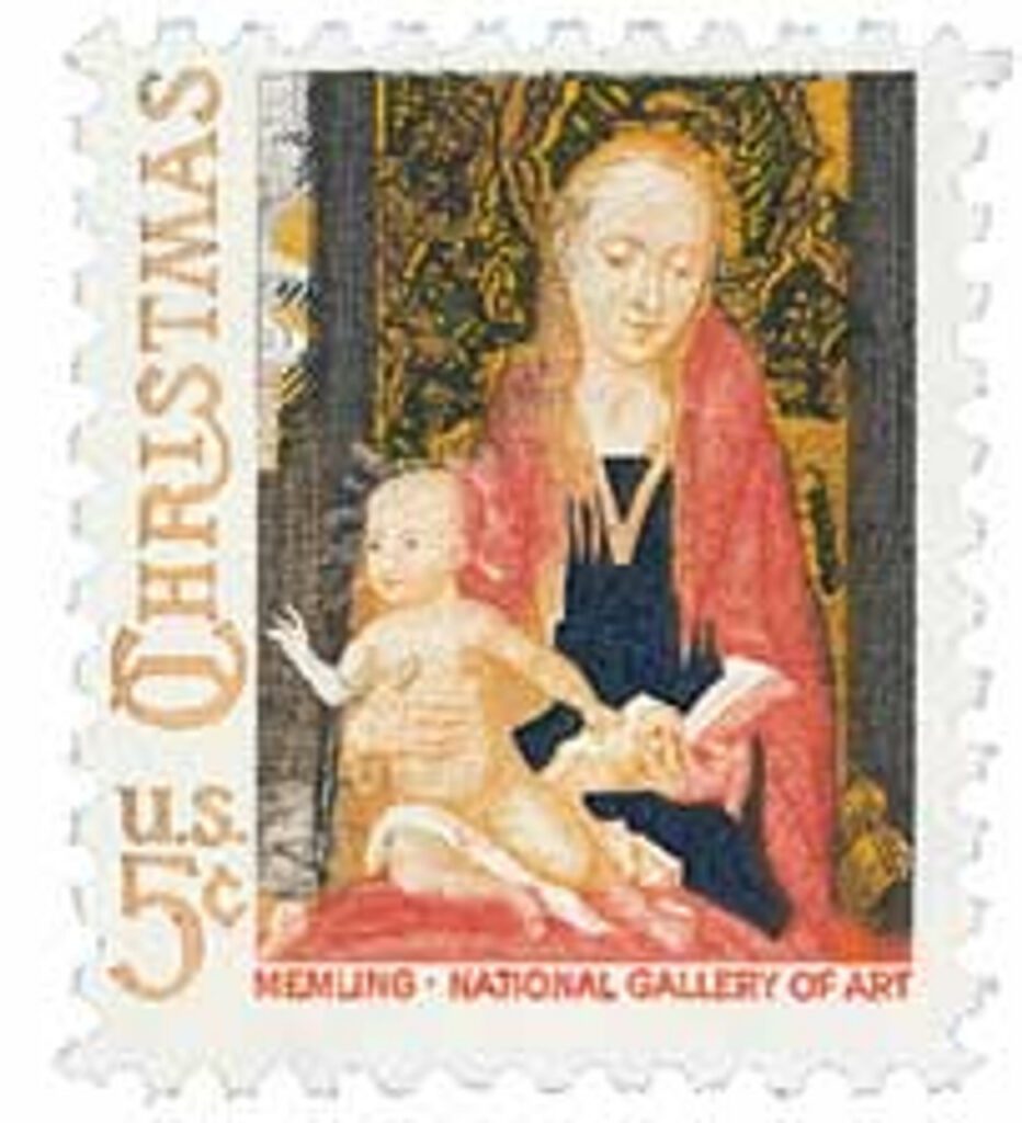 # 1321 - 1966 5c Traditional Christmas: Madonna and Child