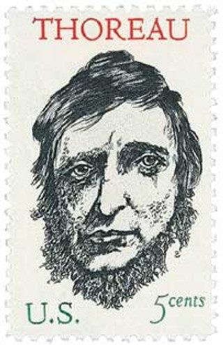 1967 5¢ Henry David Thoreau