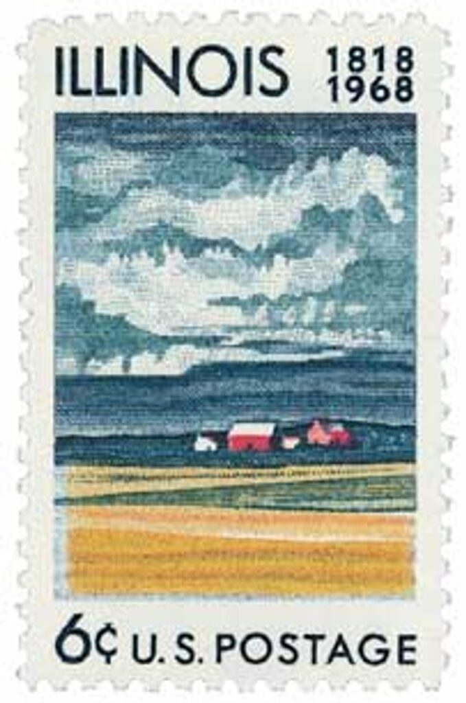 # 1339 - 1968 6c Illinois Statehood