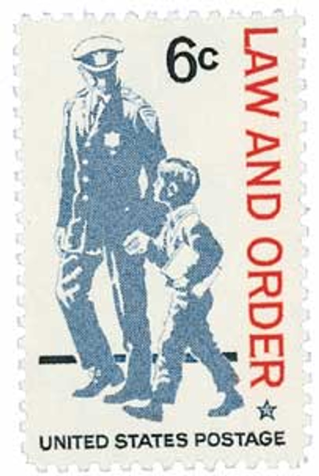 1968 6¢ Law and Order
