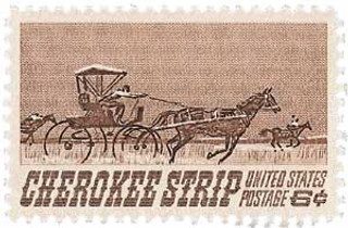 1968 6¢ Cherokee Strip
