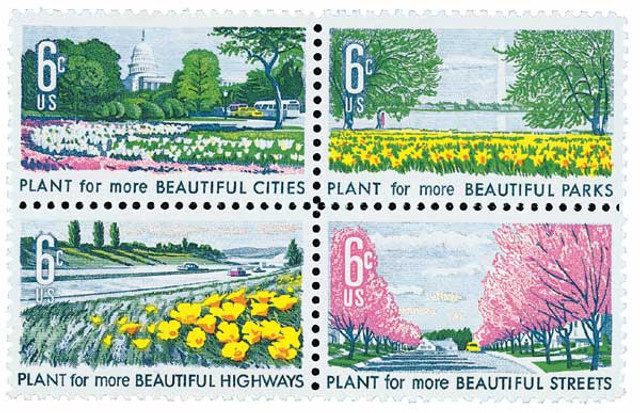 # 1365-68 - 1969 6c Beautification of America