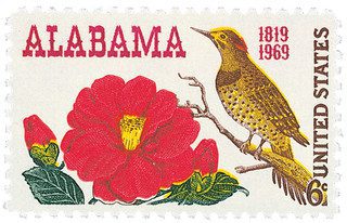 # 1375 - 1969 6c Alabama Statehood