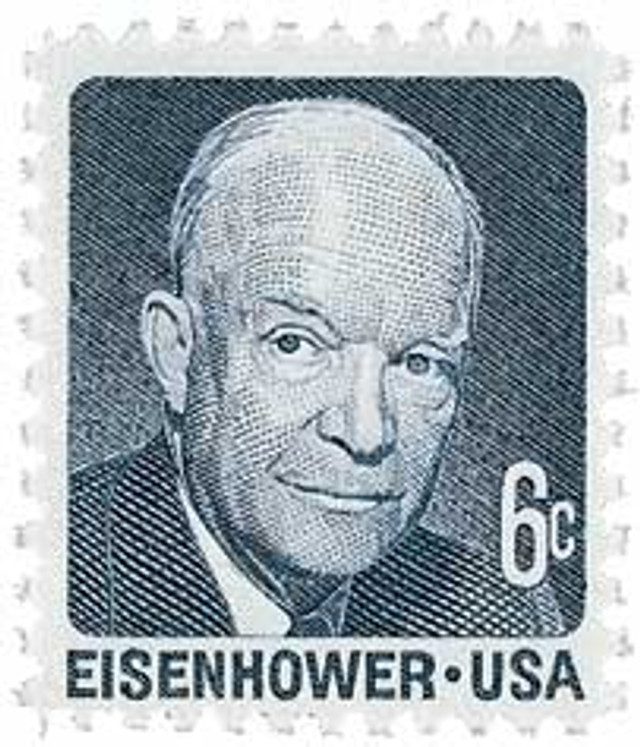 1970 6¢ Dwight D. Eisenhower