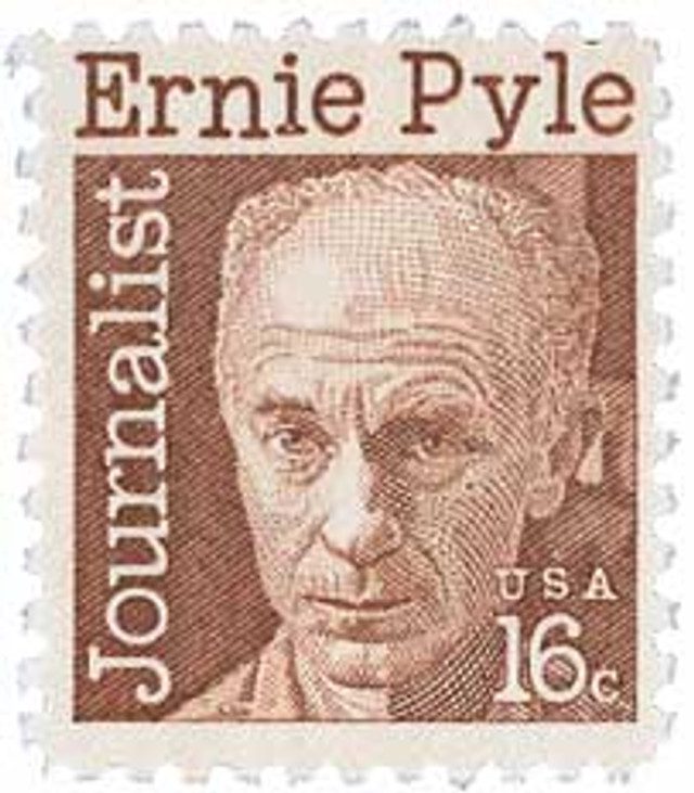 #1398 - 1971 16c Ernest Taylor Pyle