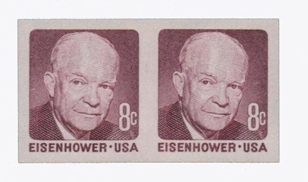 # 1402a - 1971 8c D.D. Eisenhower, Error