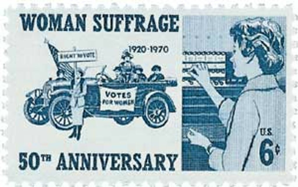 1970 6¢ Woman Suffrage 50th Anniversary