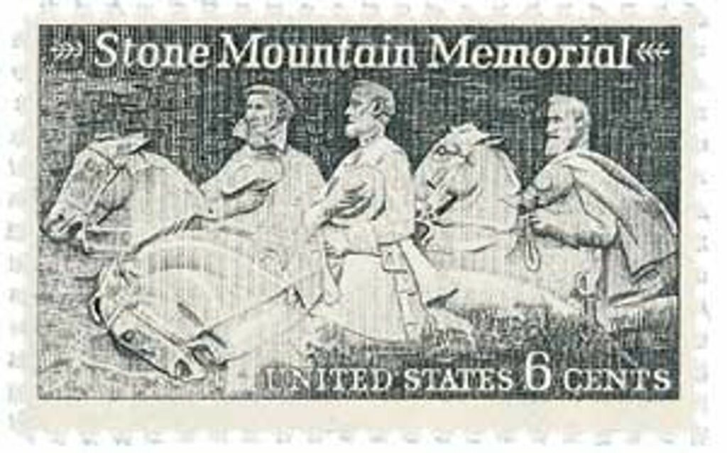 #1408 - 1970 6c Stone Mountain Memorial