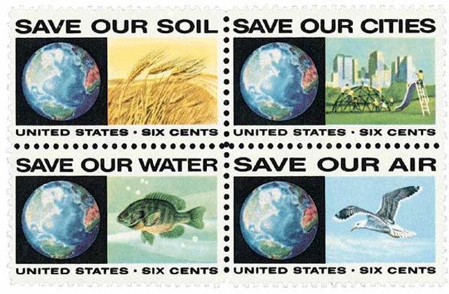 # 1410-13 - 1970 6c Anti-Pollution