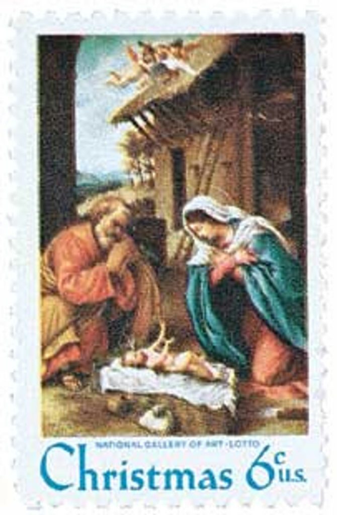 # 1414 - 1970 6c Traditional Christmas: Nativity