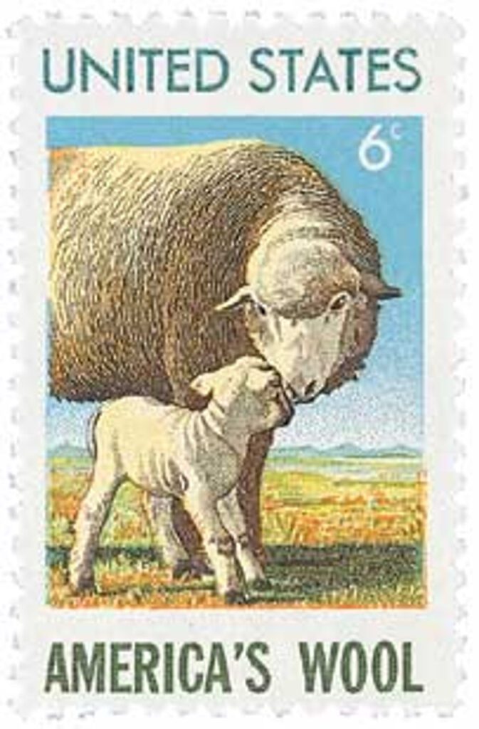 # 1423 - 1971 6c America's Wool Industry