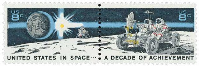 1971 8c Space Achievements