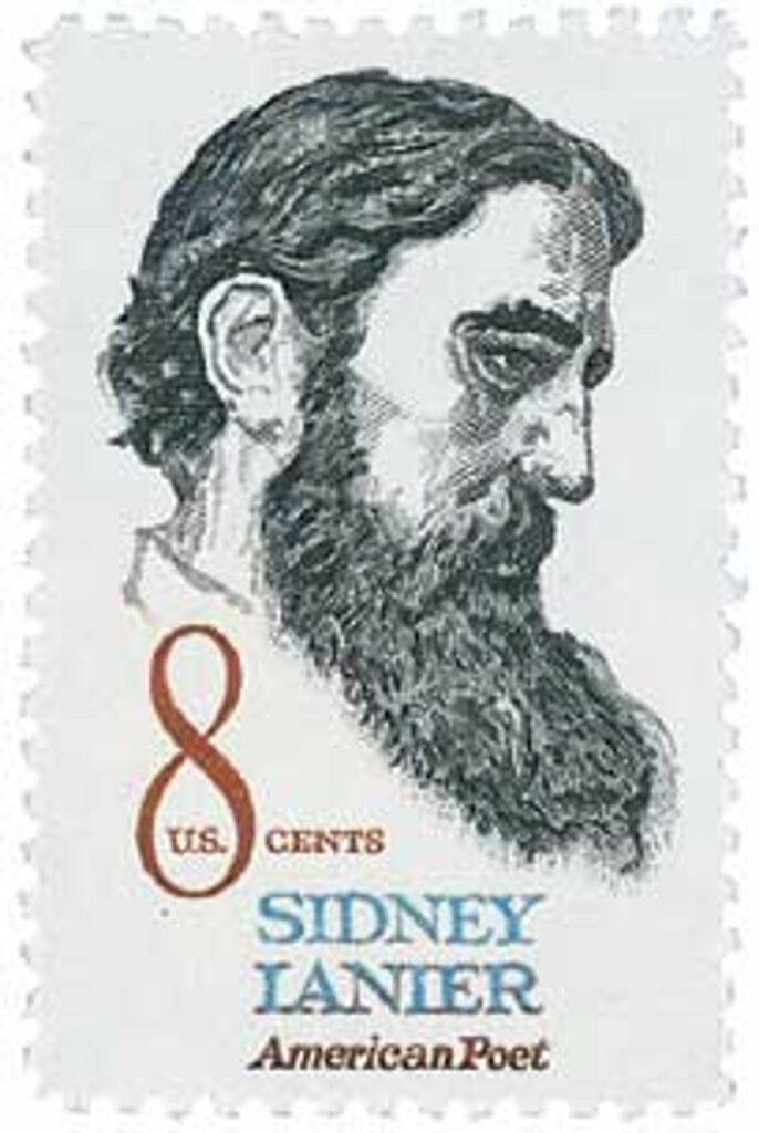 1972 8¢ Sidney Lanier
