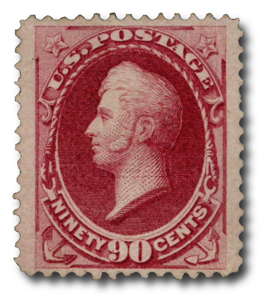 1870 90¢ Oliver H. Perry