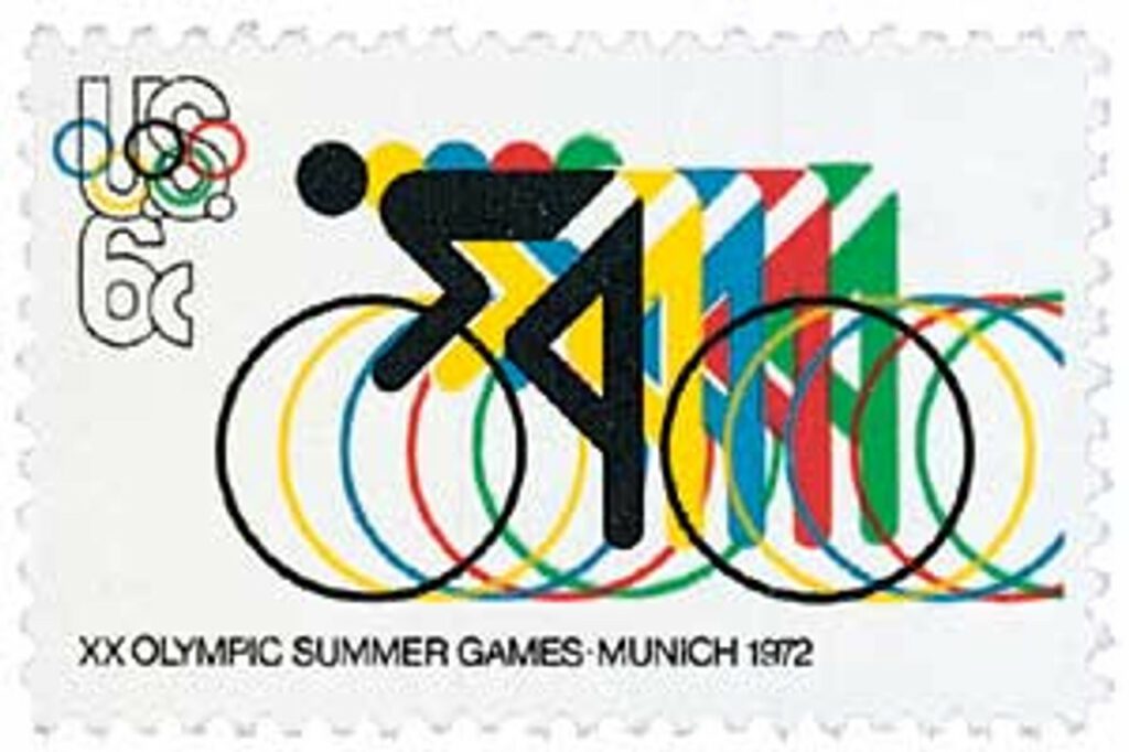 1972 6¢ 20th Summer Olympic Games